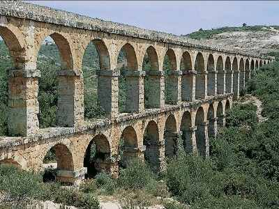 8. España - Tarragona - Acueducto romano.
